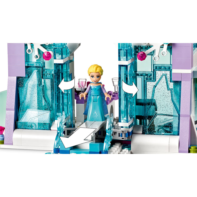LEGO 43172 Disney Frozen Elsa’s Magical Ice Palace Building Kit w/ 4 Minifigures