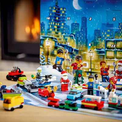 LEGO City Adventures 60268 Advent Calendar Build Kit w/ 6 Figures (342 Pieces)