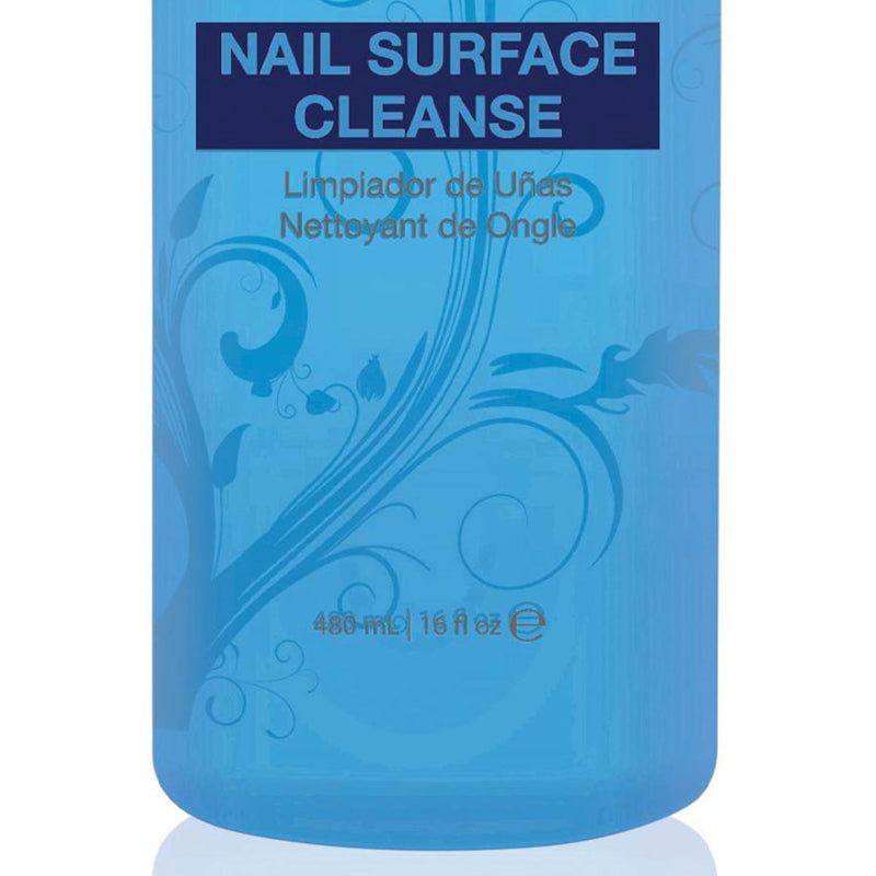 Gelish Nail Soak Off Surface Gel UV Top Coat Cleanser Bottle 480mL (16fl oz)