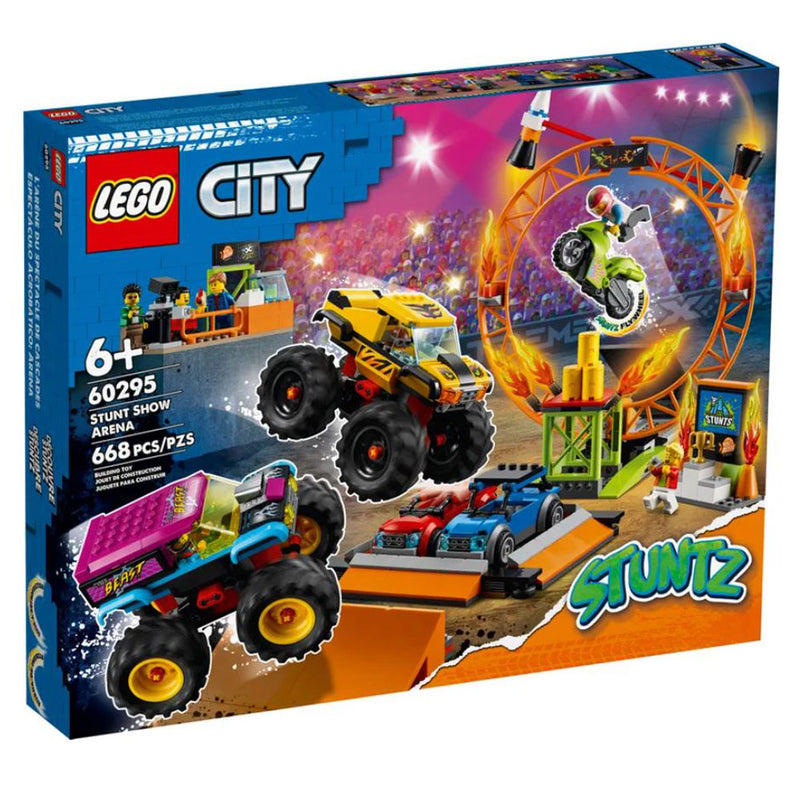 LEGO City Stunt Show Arena 668 Piece Block Building Set for Kids Ages 6 and Up