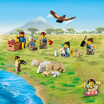 LEGO City Wildlife Rescue Camp Animal Playset Building Kit, for Ages 6 and Up