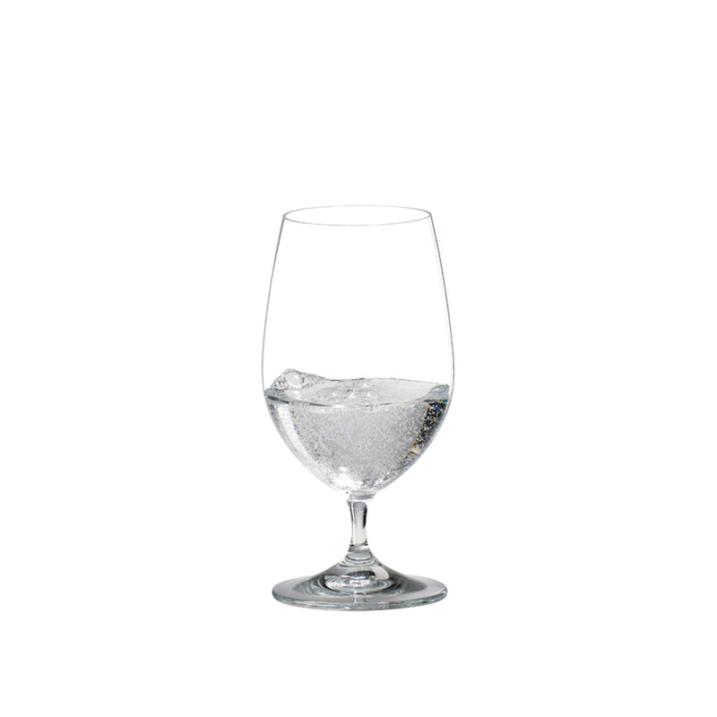 Riedel Vinum Crystal Dishwasher Safe Gourmet Water Glass, 13 Ounces (2 pack)