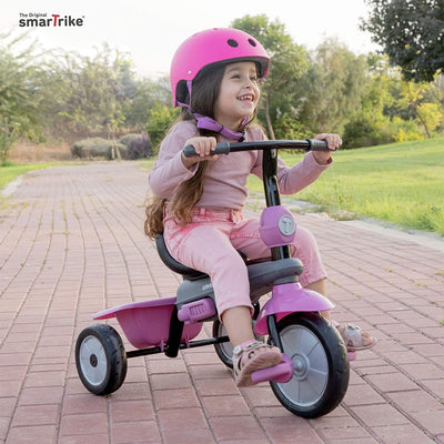 smarTrike Baby Toddler Stroller Tricycle Toy for 15-36 Months, Pink (Open Box)