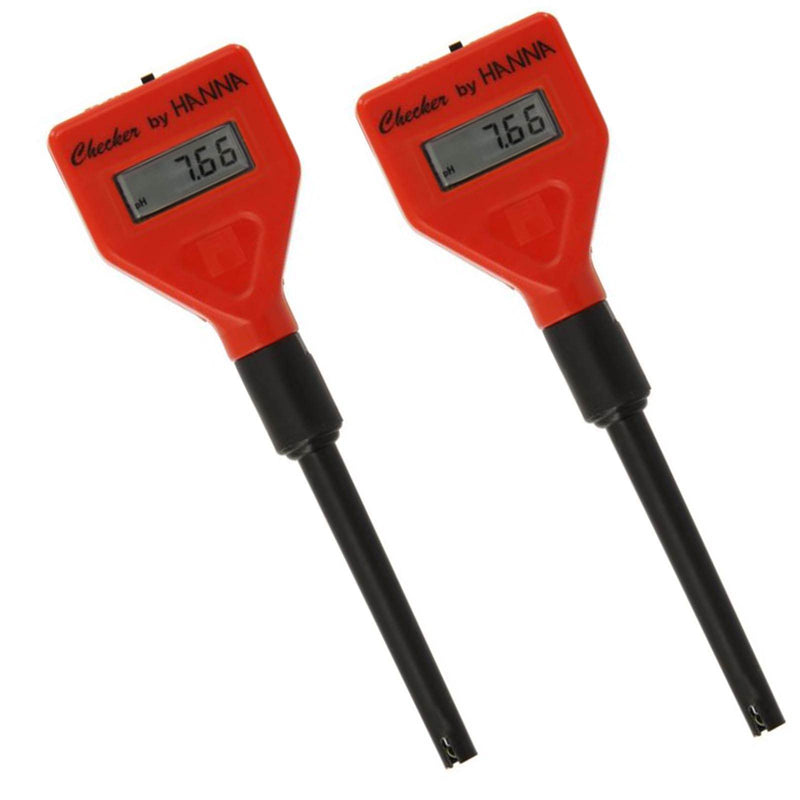 Hanna Instruments HI98103 PH Checker Tester with Replaceable Electrode (2 Pack)