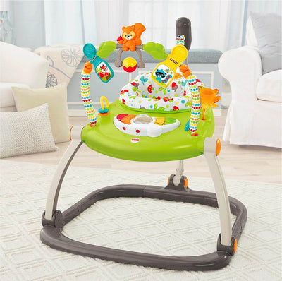 Fisher Price Woodland Friends Baby Jumperoo Infant Play Bouncer | CBV62
