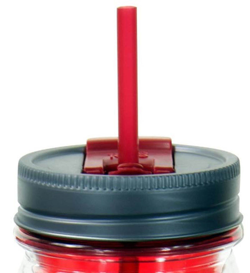 Cool Gear 16 Ounce University of Alabama Crimson Tide Mason Jar (4 Pack)