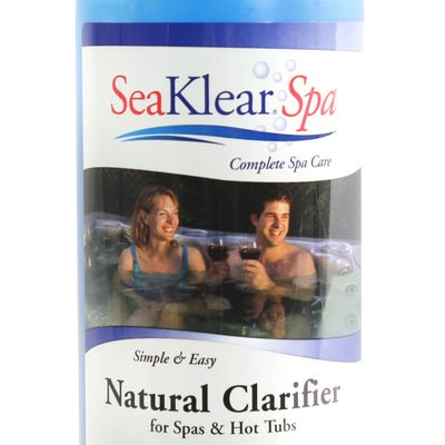 2) HaloSource SeaKlear SKS-B-Q Spa & Hot Tub Natural Clarifier - 1 Quart Bottles