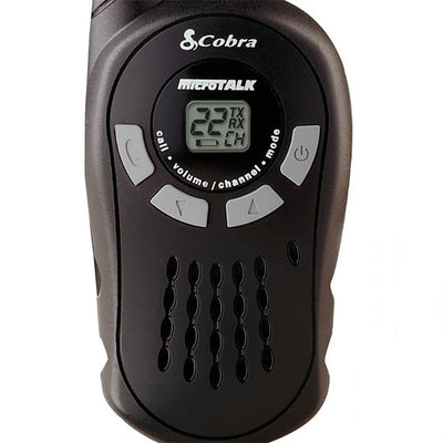 Cobra Micro Talk 16 Mile 2 Way Radios + Charger/Batteries, Certified Refurbished - VMInnovations