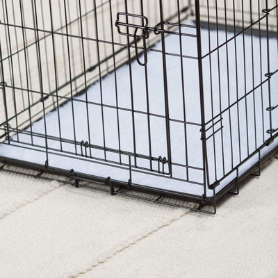 Precision Pet ProValu Indoor & Outdoor Double Door Wire Kennel Dog Crate, Black