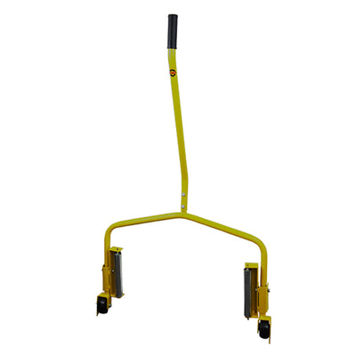 Esco 70130 Truck Tire Heavy Duty Large Wheel Moving Smooth Roller Dolly, Yellow