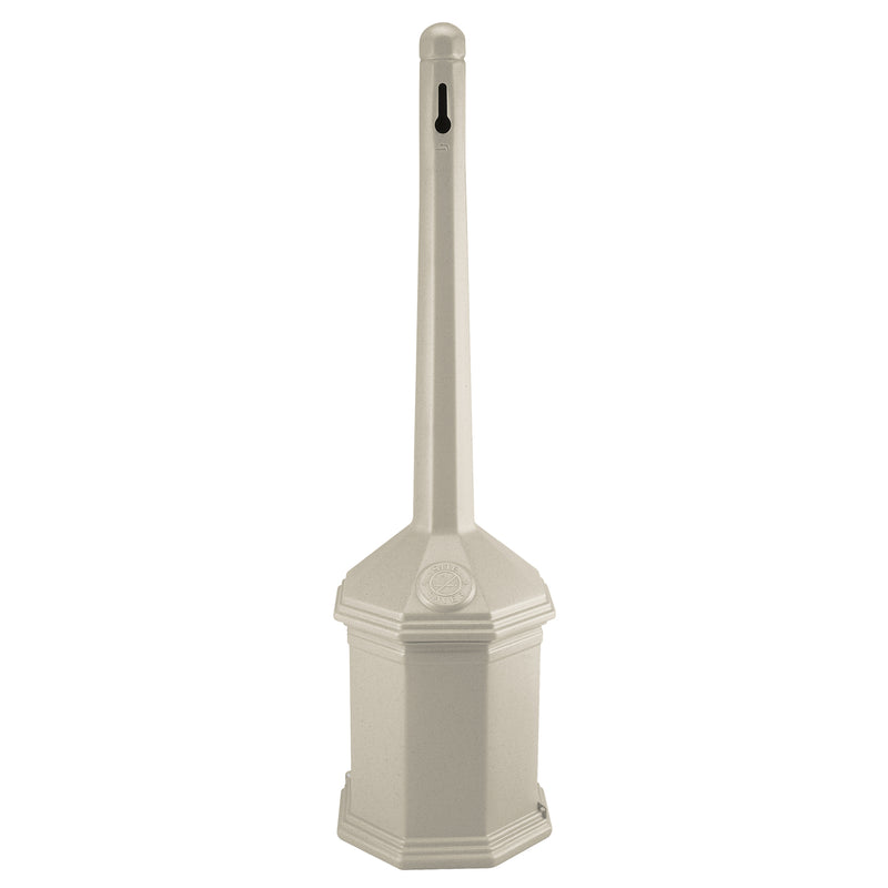 Commercial Zone 710302 Smoker’s Outpost Site Saver Cigarette Receptacle, Beige