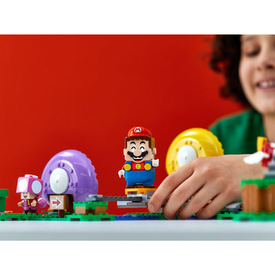 LEGO 71368 Super Mario Toad's Treasure Hunt Expansion Set Building Kit Playset