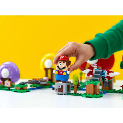 LEGO 71368 Super Mario Toad's Treasure Hunt Expansion Set Building Kit Playset
