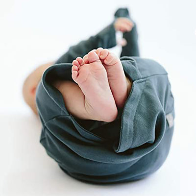 Goumikids Baby Sleep Gown Sleepsack Pajama Clothes, 0-3M & 3-6M Floral(2 Pair)