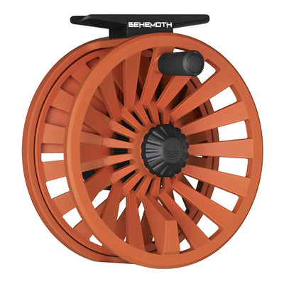 Redington Behemoth 5/6 Spool Heavy-Duty Carbon Fiber Fly Fishing Reel, Orange