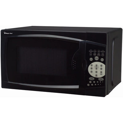 Magic Chef 700 Watt 0.7 Cubic Feet Microwave with Digital Touch, Black(Open Box)