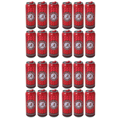 Cool Gear 16 Ounce Alabama Crimson Tide Tailgate Chiller Can (24 Pack) - VMInnovations