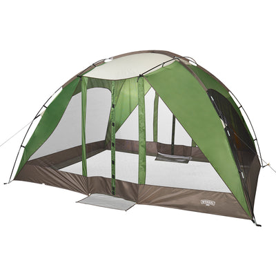 Wenzel Durango 120 Sq Ft Magnetic Door Screen House Dome Tent, Green (For Parts)