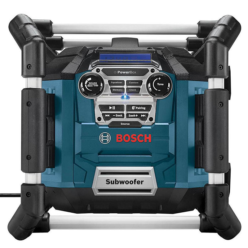 Bosch Power Box Jobsite Radio Stereo with Bluetooth (Certified Refurbished)
