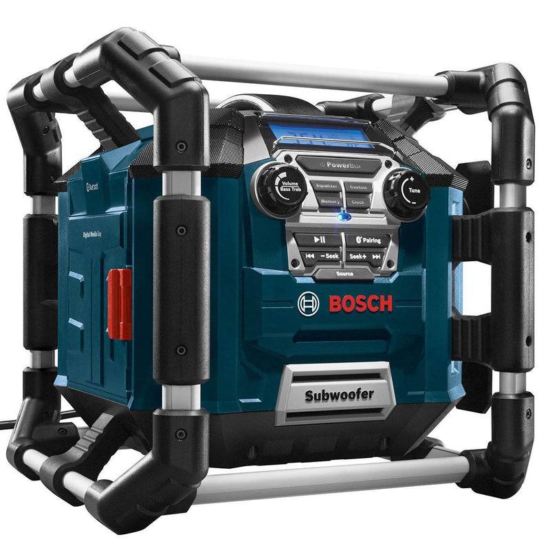 Bosch Power Box Jobsite Radio Stereo with Bluetooth (Certified Refurbished)