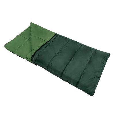 Wenzel Cascade 40 to 50 Degree Fahrenheit Camping Sleeping Bag, Adult (Green)
