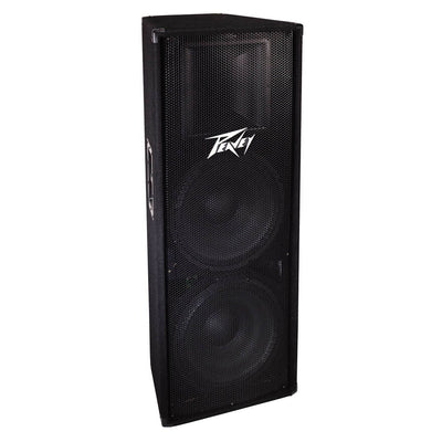 Peavey PV-115 15" 2 Way 800W DJ Pro Audio Speaker + PV-215 2 Way 1400W Speaker
