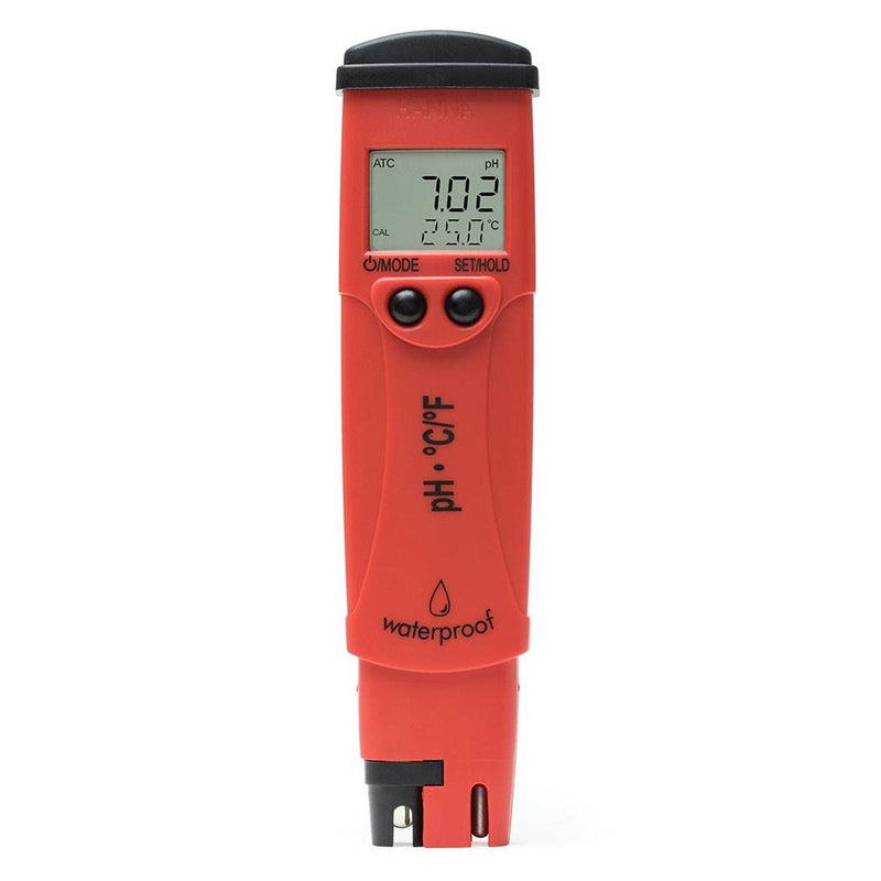 Hanna HI98128 pHEP 5 pH and Temperature Tester Meter in Waterproof Case