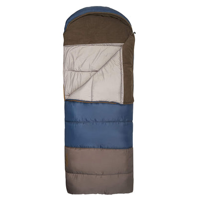 Wenzel Monterey 30 to 40 Degree Fahrenheit Hooded Camping Sleeping Bag, Adult