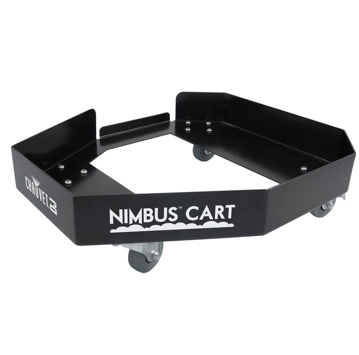 Chauvet DJ Nimbus Dry Ice Low-Lying Fog Smoke Machine Cart with 4 Caster Wheels - VMInnovations