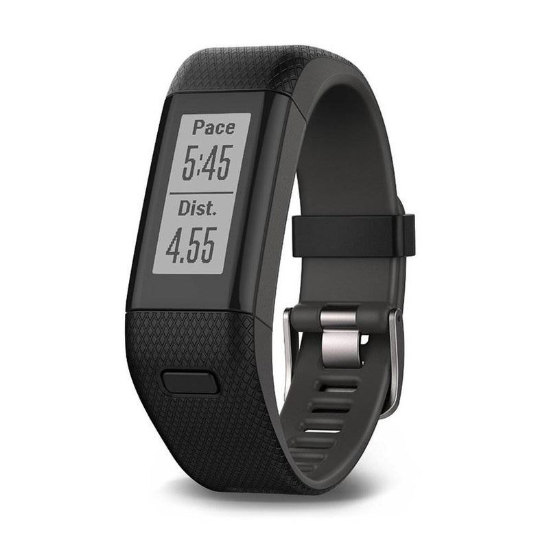 Garmin Vivosmart HR+ Smart Activity Tracker Heart Rate GPS Fitness Watch, Black
