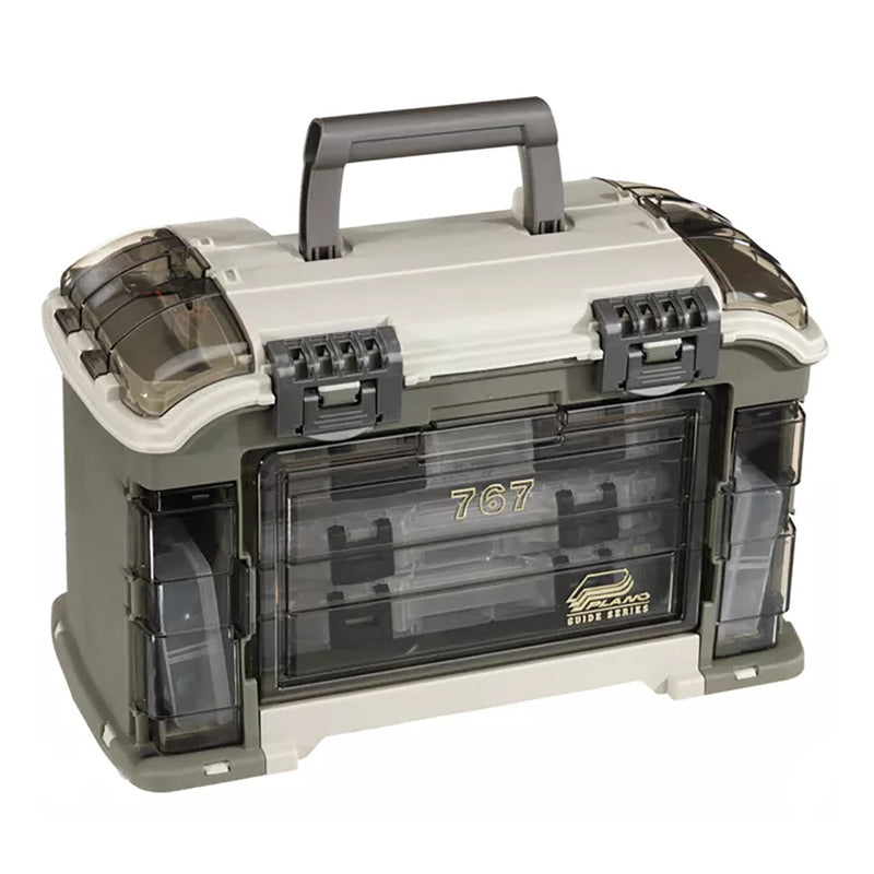 Plano Guide Series Angled Rack Tackle Box System for Fishing Storage (Used)