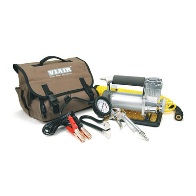 Viair 400P Automatic Portable 12V, 150 PSI Air Compressor Kit for Vehicle Tires