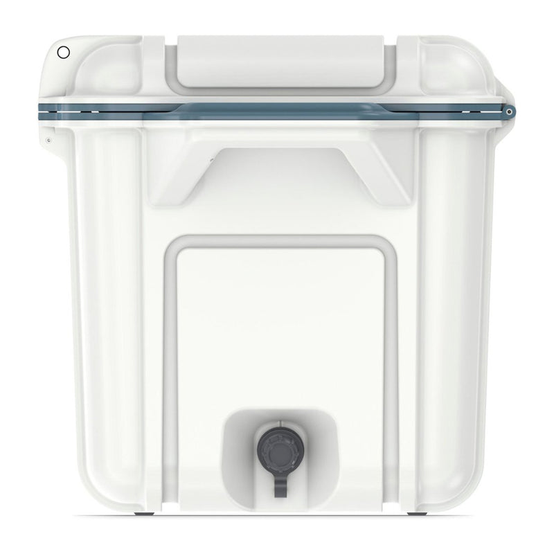 OtterBox Venture Heavy Duty Outdoor Camping Fishing Cooler 65-Quarts, White/Blue