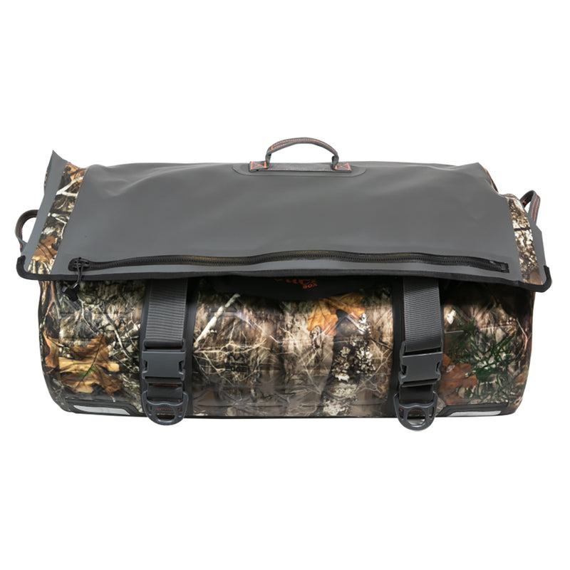 Yampa 105 Liter Dry Duffle Waterproof Backpack Bag, Forest Edge Realtree Camo