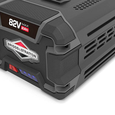 Bonus Battery Snapper XD 82V Leaf Blower w/2 Ah Lith Ion Batteries/Rapid Charger