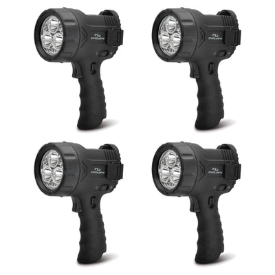 Cyclops Flare 250/45-Lumen 6 Cree LED Handheld Spotlight, 4 Pack | CYC-3WS6AA