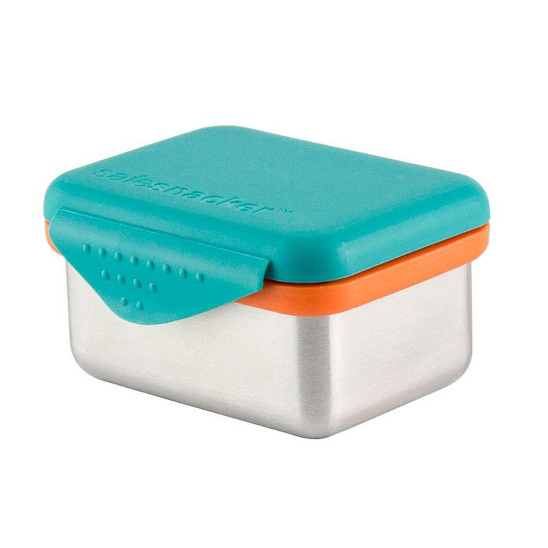 Kid Basix 796515002768 Safe Snacker 7 Ounce Stainless Steel Lunch Box, Teal