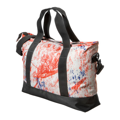 Insights Fishing Realtree Spacious Carry-All Tote Beach Bag, Americana Design