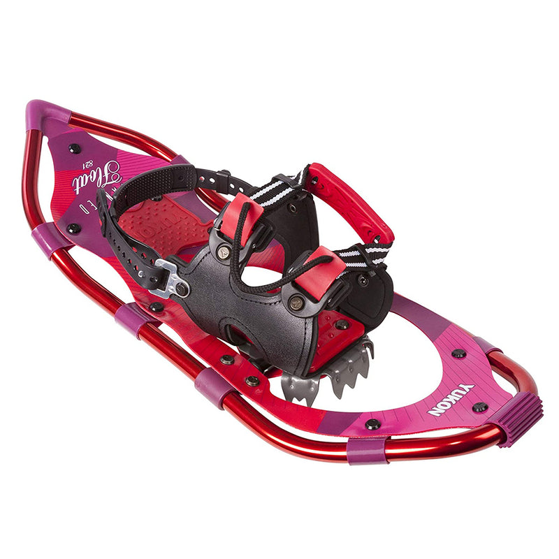 Yukon Charlies 8x25 Advanced Float Series Snowshoes with Straps, Pink (Open Box)