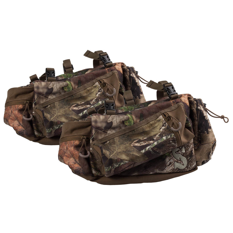 Summit Deluxe Mossy Oak Camo Tree Stand Hunting Gear Storage Side Bag, Pair