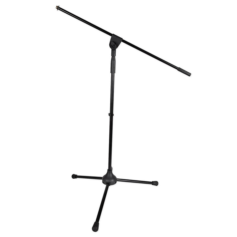 Peavey 37 to 60" Tripod Microphone Stand with 31" Boom II with 2 Clamps, 2 Pack