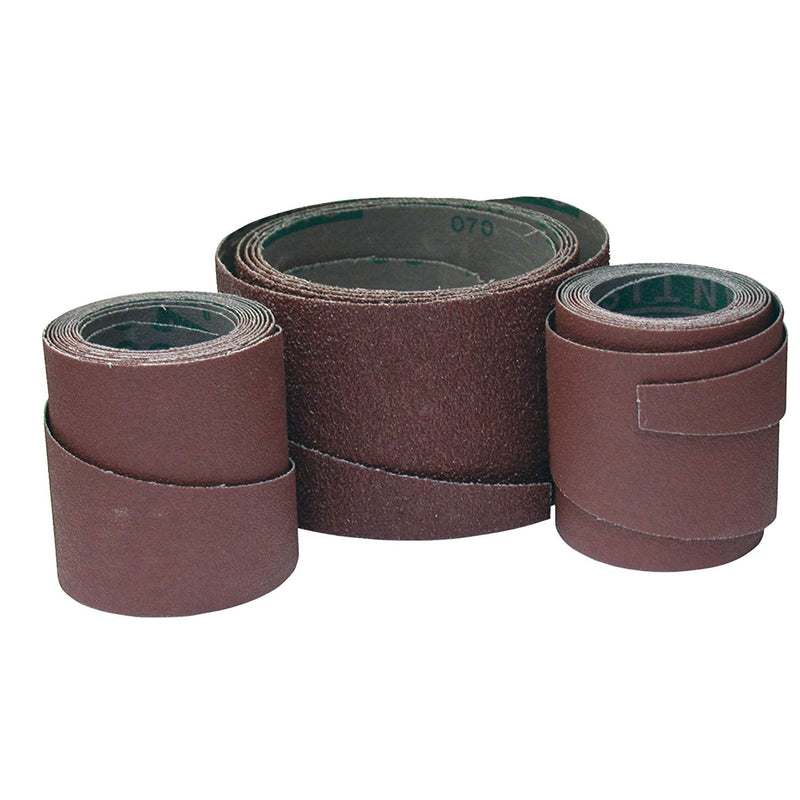 Jet Ready to Wrap 80 Grit 10 Inch Wide 10-20 Sandpaper, 1 Roll