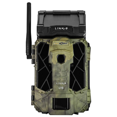 SPYPOINT LINK-S-V 12MP Solar Cellular HD Video Hunting Trail Camera (4 Pack)