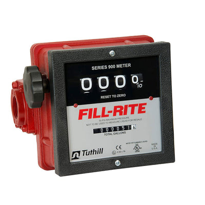 Fill-Rite FR4211G 12V DC 20 GPM High Flow Fuel Transfer Pump with Meter Package