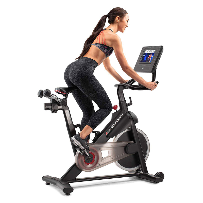 ProForm SMART Power 10.0 Stationary Exercise Cycling Bike with HD Touchscreen