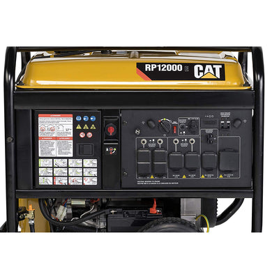 CAT RP12000E 12000 Watt Running/15000W Starting Gas Powered Portable Generator