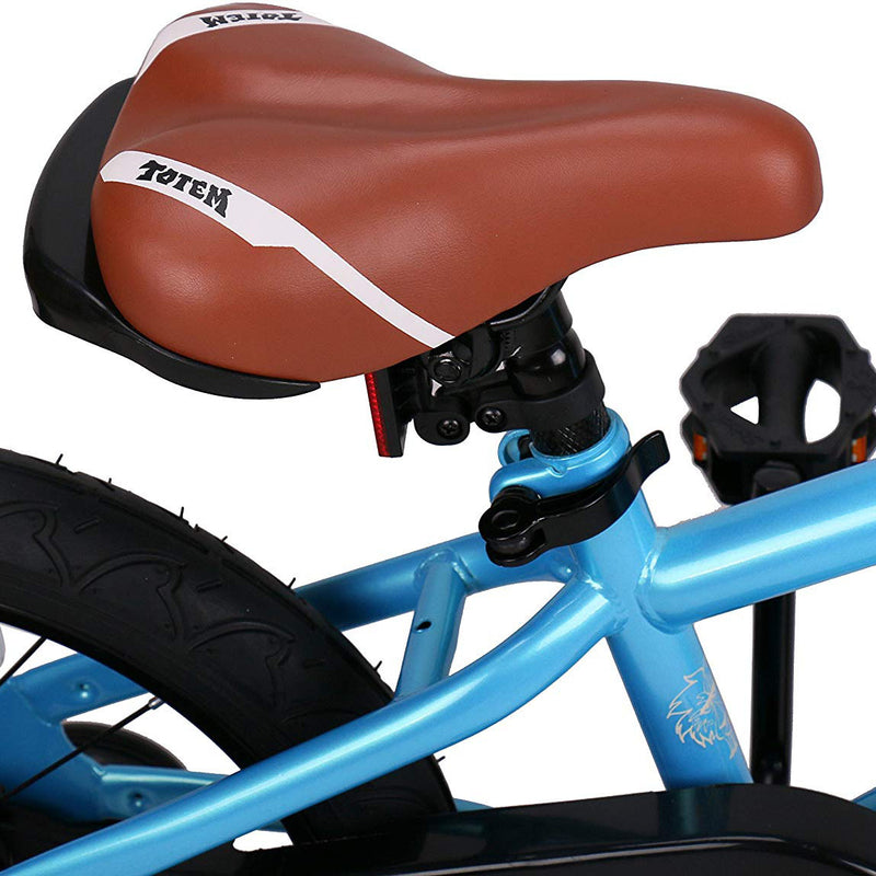 JOYSTAR Totem Series Premium Steel Body 18 Inch Kids Bike with Kickstand, Blue