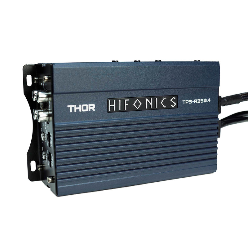 Hifonics THOR Compact 350 Watt 4 Channel Marine Audio Amplifier (For Parts)