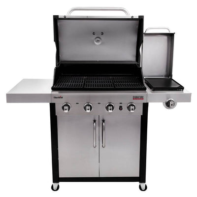 Char Broil Professional TRU-Infrared 4 Burner Electronic Propane Gas Grill+Cover