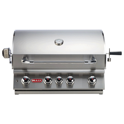 Bull Angus 4 Burner Stainless Steel Built In Propane Gas BBQ Barbecue Grill Head